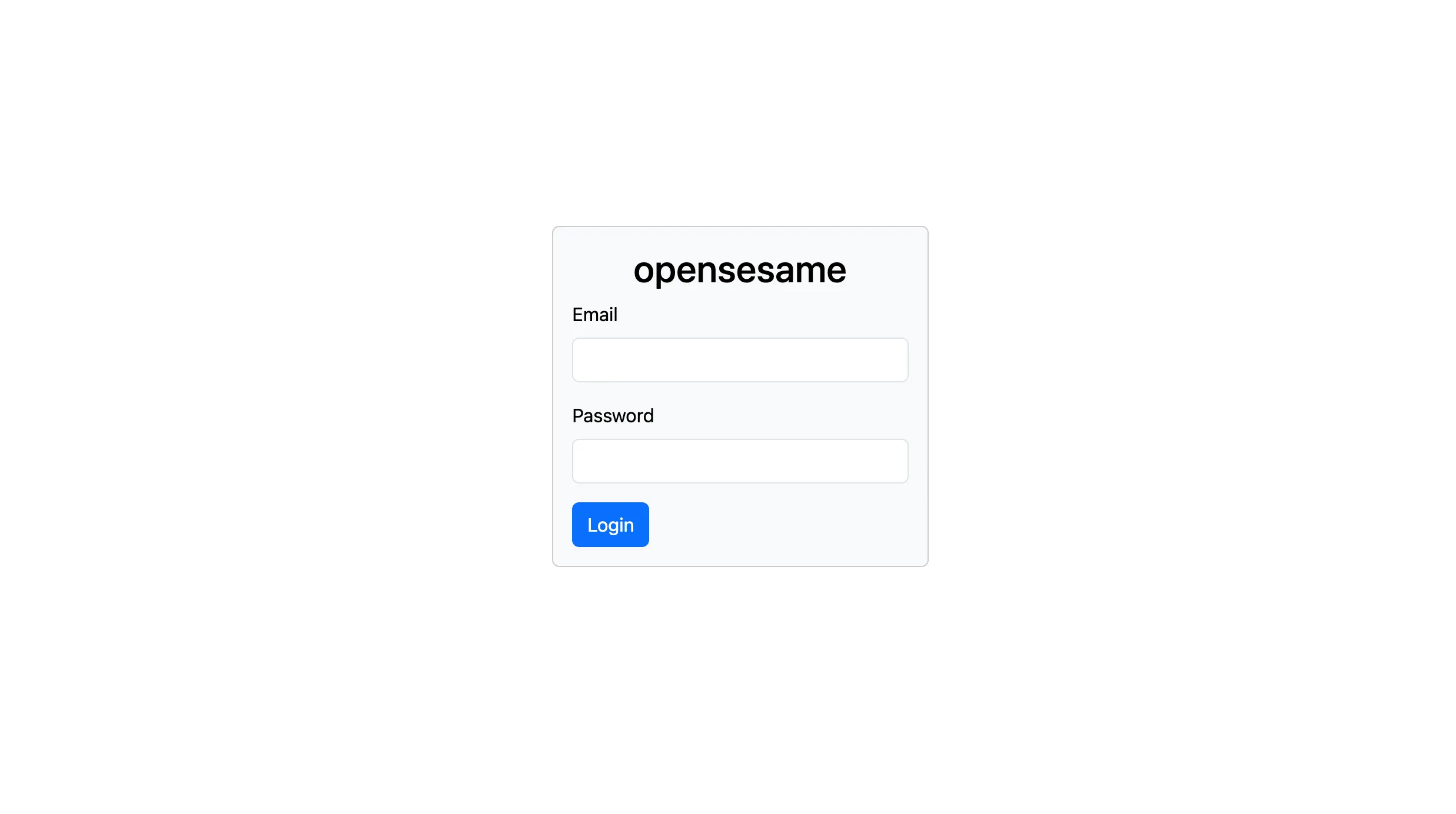OpenSesame new user console